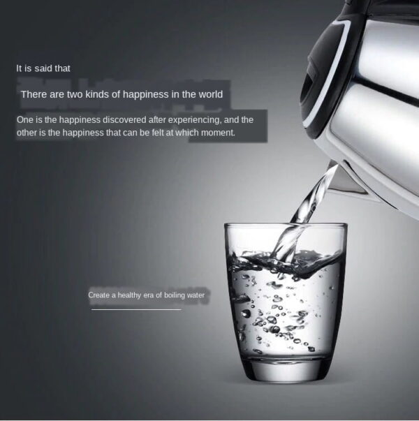 2L Electric Kettle Small Household Appliance Automatic Power-Off Quick-Burning Kitchen Tool - Image 7