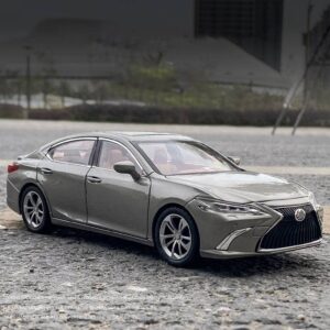 Lexus ES300 Diecasts Alloy Model Six Doors Open Metal Pull Back Vehicles Sound and Light Car