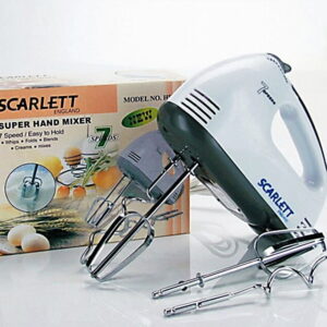 Electric Hand Mixer Machine With 7 Speed Hand Held Food Beater