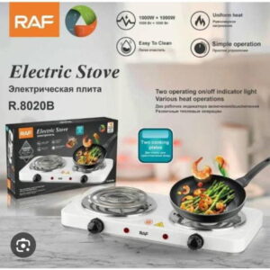 Raf Countertop Double Electric Stove